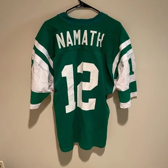 Joe Namath New York Jets Football Jersey - Picture 3 of 3